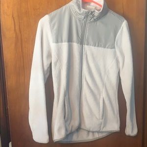 Danskin white fluffy jacket